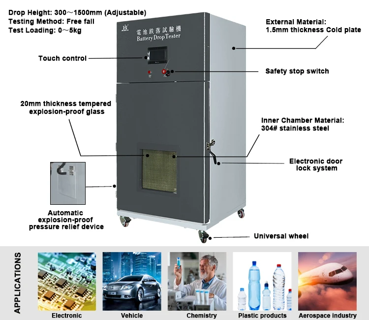 Battery Drop Testing Machine