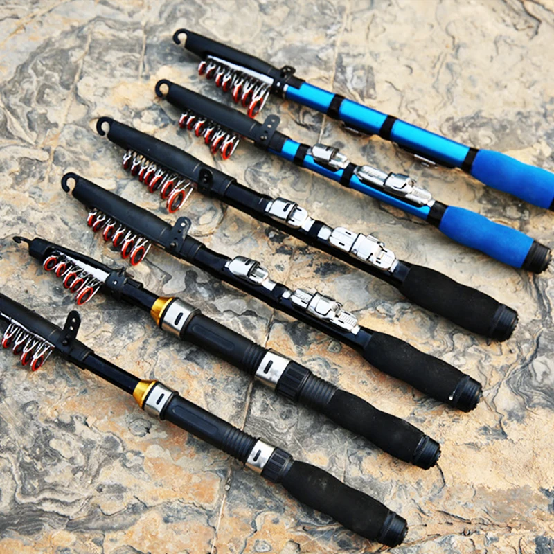 

Popular Carbon Solid Sea Light Convenience Carry Strong Telescopic Spinner Fishing Rod