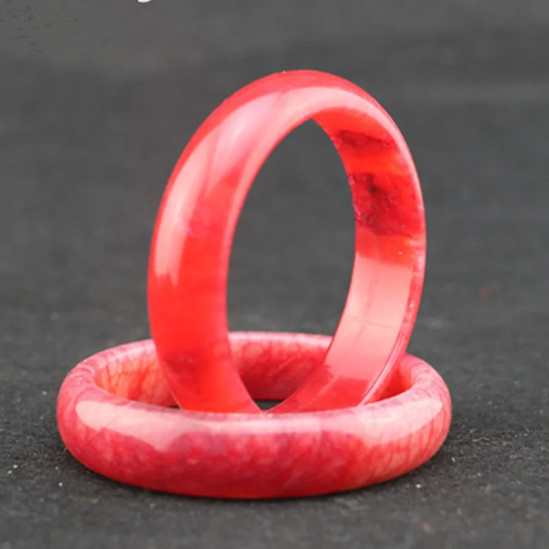 

YQ159 free shipping red natural xiu jade Bangle and bracelet, White