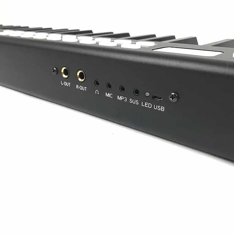 Bxii 88key Portable Touch Sensitive Digital Piano,Upgraded Electric