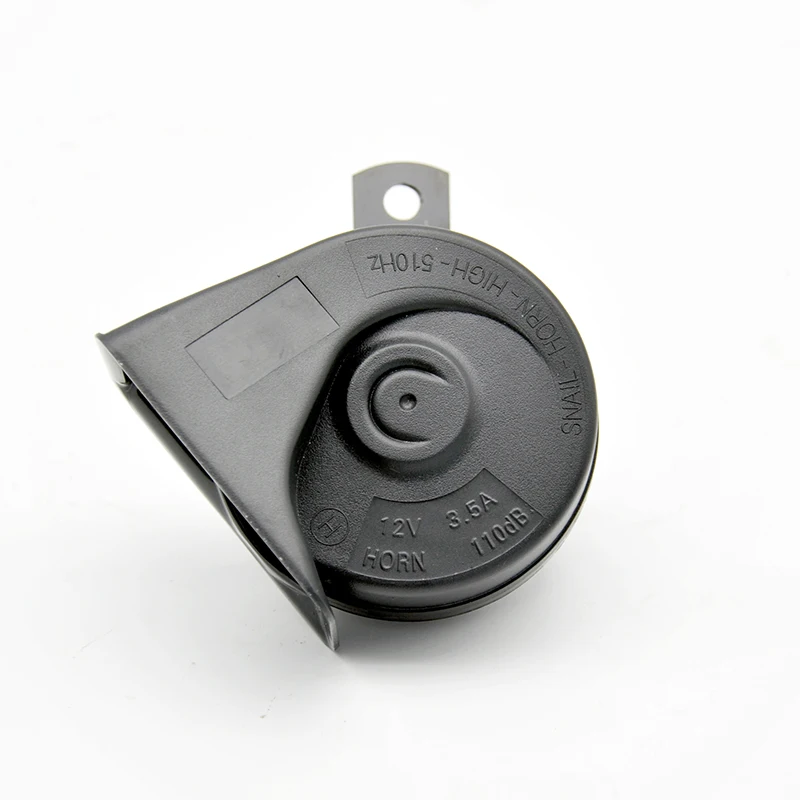 
Hot sale car horn high quality black exclusive shape super loud car water resistant 12v suitable for 99% snail horn 