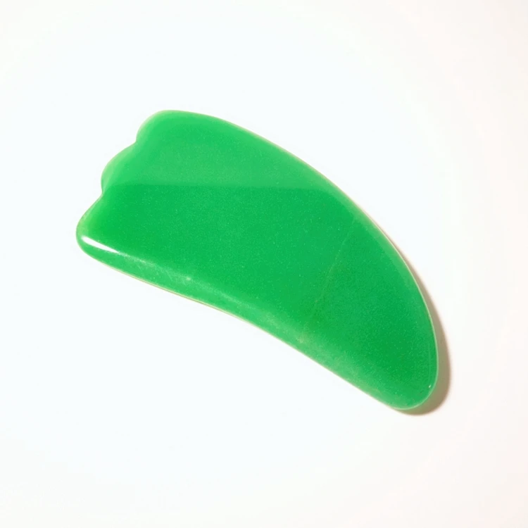 

High quality gua sha body massage green aventurine massager private label jade roller and set for sale