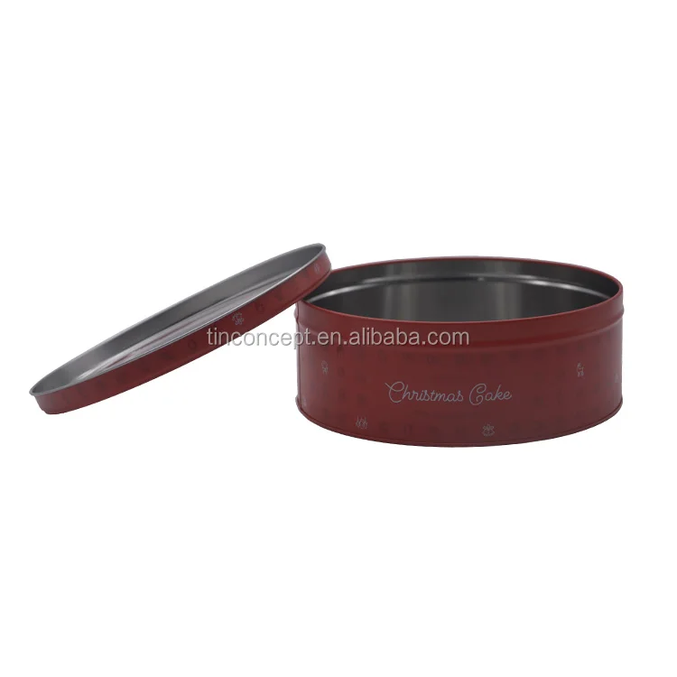 Colored Tin Can For Cookies Food Packaging And Candy Cake Tin Box