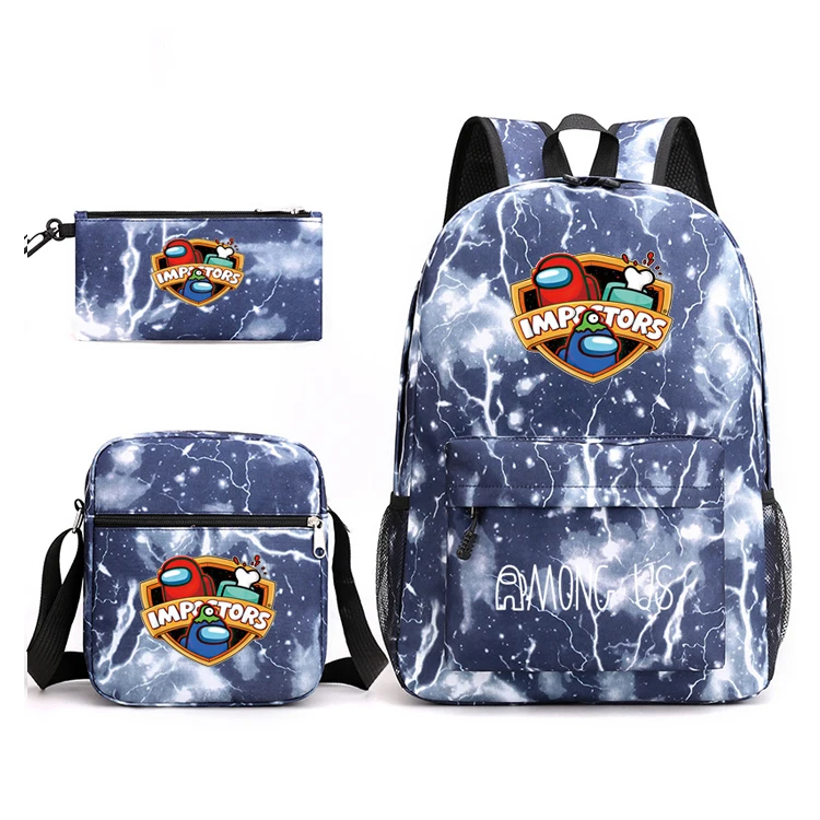 

3pcs/set High School Bags for Teenage Girls 2021 Travel Backpack Women Bookbags Teen Student Schoolbag, Customized color