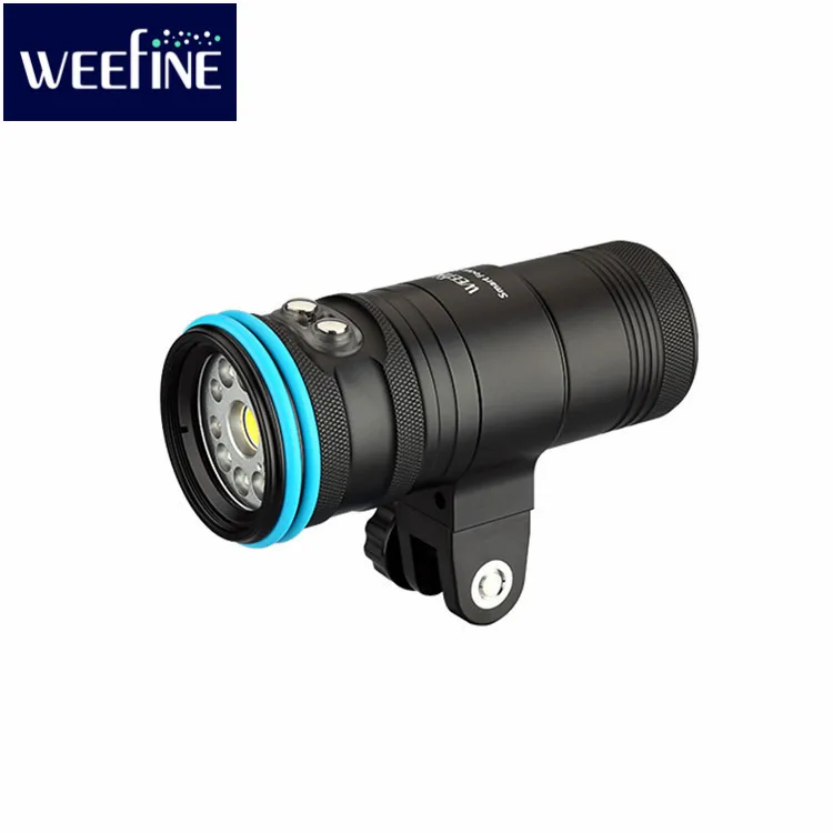 

Weefine WF041 Diving torch Smart Focus 2300 LED Light LED Video Lamp Underwater Photography Equipment for SCUBA Diving