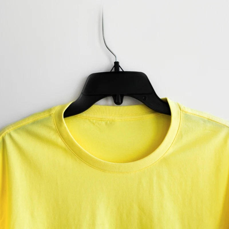 

popular Men's high quality cutomized yellow short sleeve cotton T-shirt