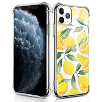 

For iPhone 11 case with custom design uv printed transparent tpu pc phone case