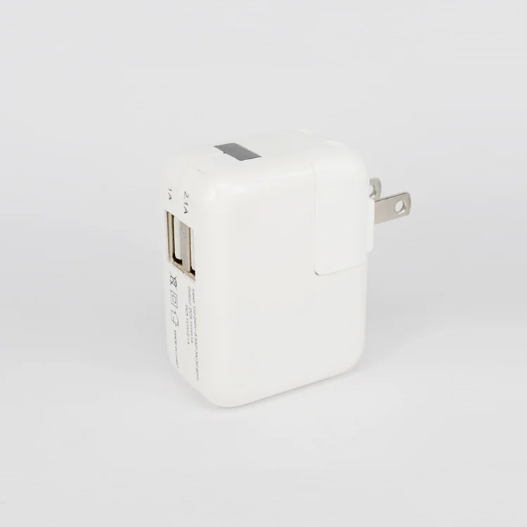 

new trending product 2021 premium LED travel adapter fast charger 2 USB smart IP US/EU mobile phone charger