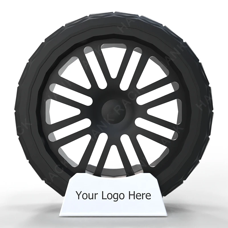 Ningbo Original Manufacturer Wholesale Tire Wheel Display Stand Metal Tire Holder