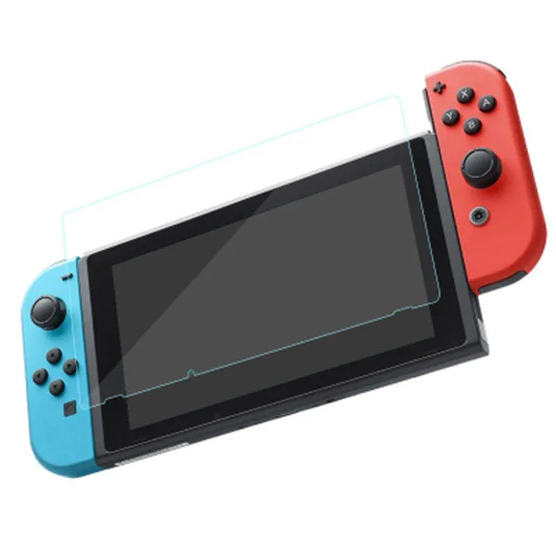 

SYYTECH Retail Package Protector Glass Screen Protective Film for NS Nintendo Switch, Transparent