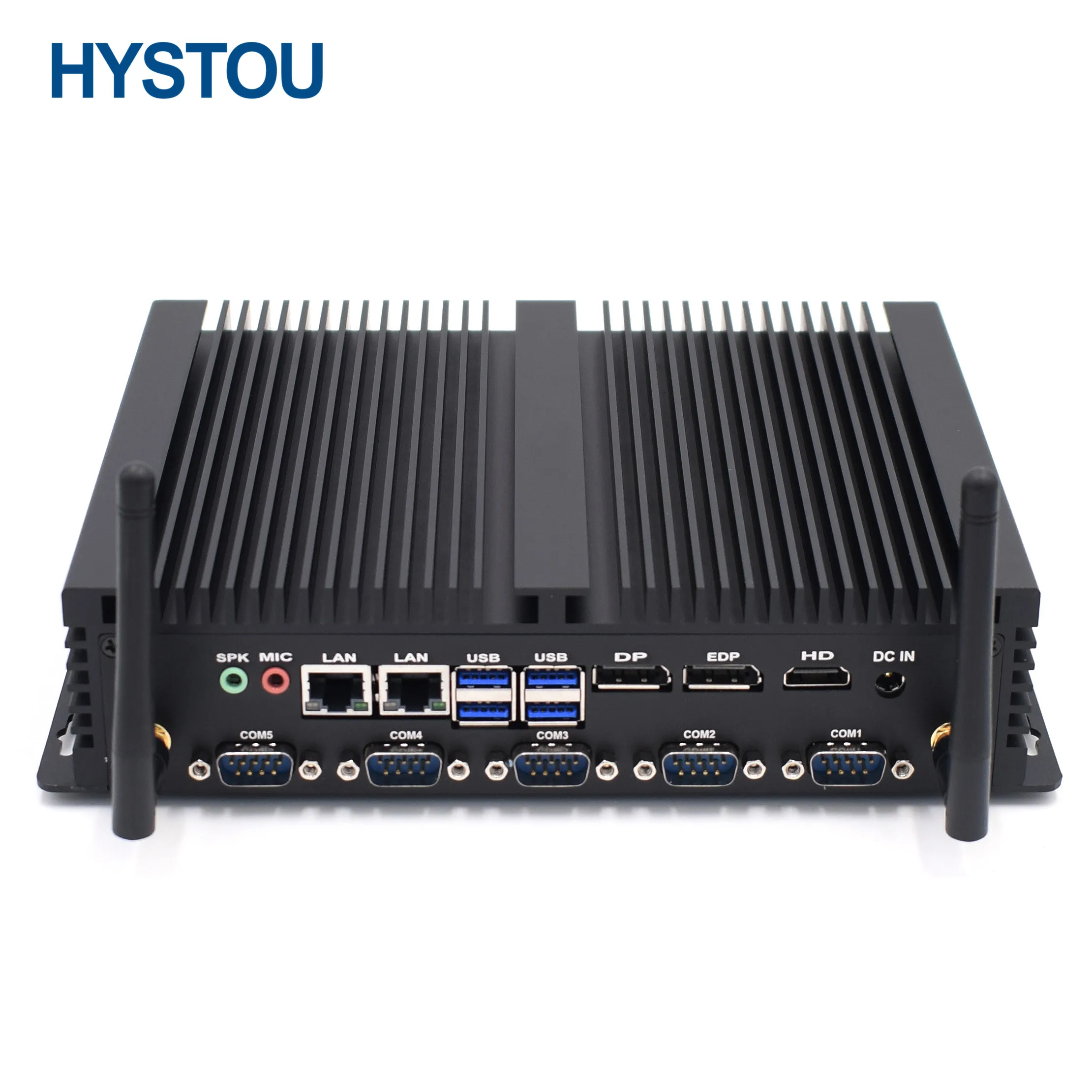 

Hystou Mini Fanless Industrial Pc With Whiskey Lake Core I3 I5 And I7 Cpu