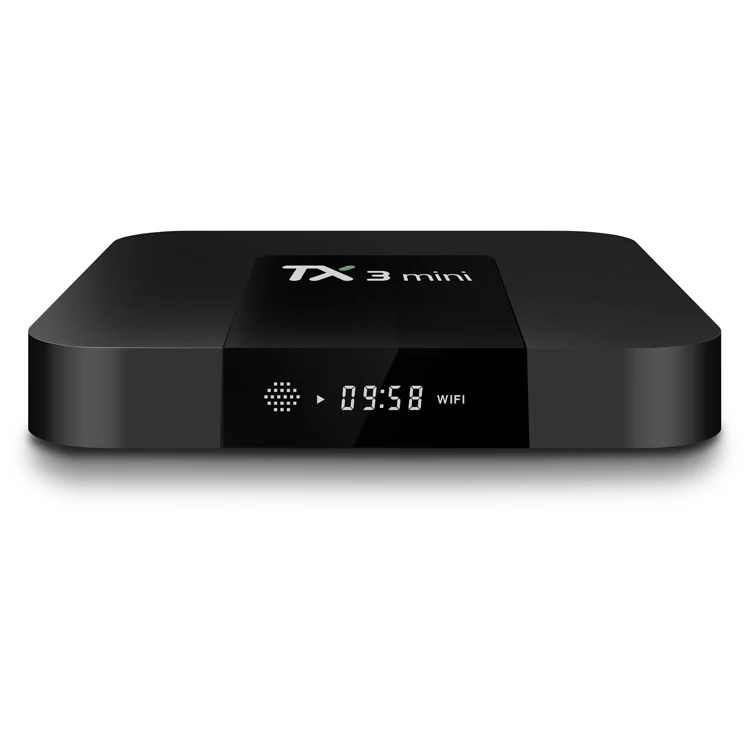 

2020 Android TV box TX3mini Free Customize Logo Android TV Box, Black