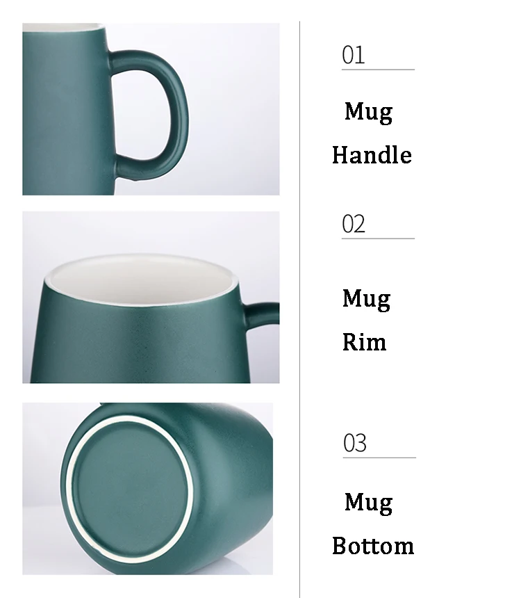 12OZ Factory Direct Sale Food Safe Custom Printed Porcelain New Bone China Coffee Mug