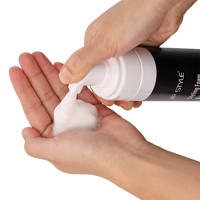 

Natural Look Styling Foam Organic Olive Anti- Frizz Hair Mousse Foam For Braids