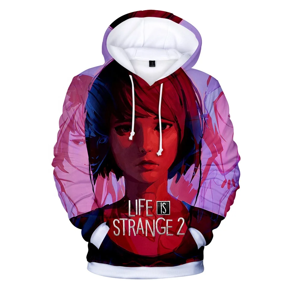 

Top sale new design life is strange 2 hoodie stock no moq hot sale life is strange 2 hoodie supplier from China factory, Csutomized