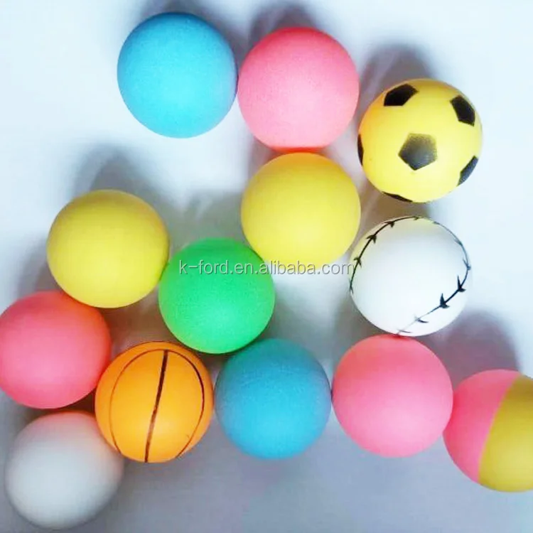 Emoji Ping Pong Balle 40 mm 6 Per Pack