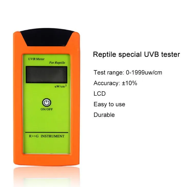 

Low price high quality Reptile Light UVB Meter UV tester, Green