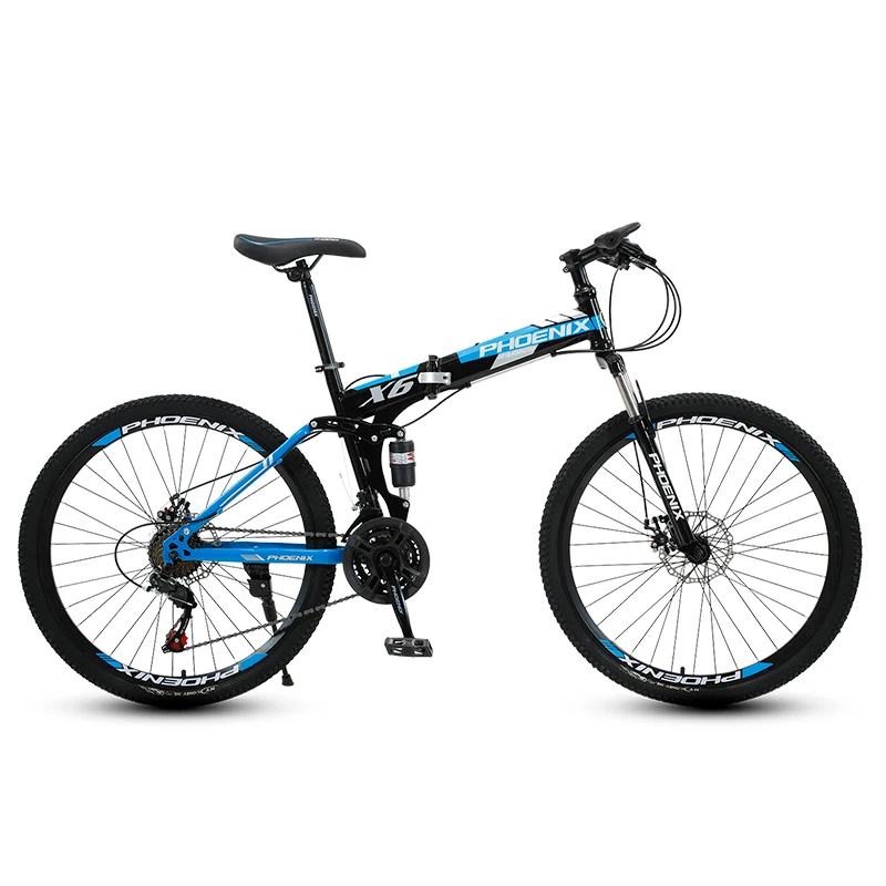 

Factory direct selling 26 inch folding mountain bike variable speed bicycle 27 speed adult bicycle