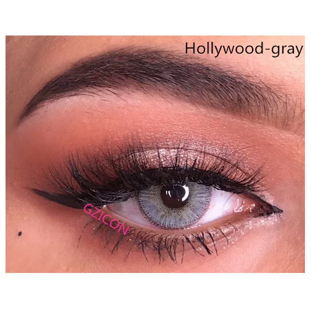 

BeautyTone Hollywood gray color contact lens wholesale makeup cosmetic cheap coloured eye contact lenses