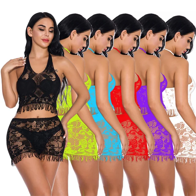 
Women fishnet bodystocking bodysuit babydoll lingerie 