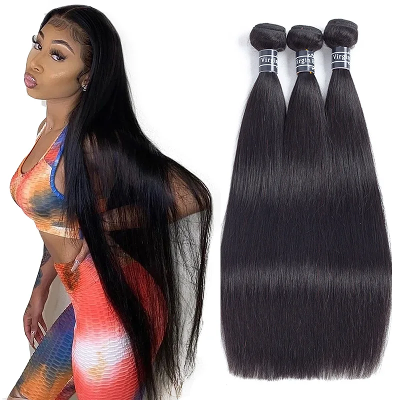 

Factory Wholesale Full Cuticle Aligned Virgin Hair Bundle Vendor 100% Virgin Remy Natural Cambodian Human Hair Extension, Natural black/ #1b color