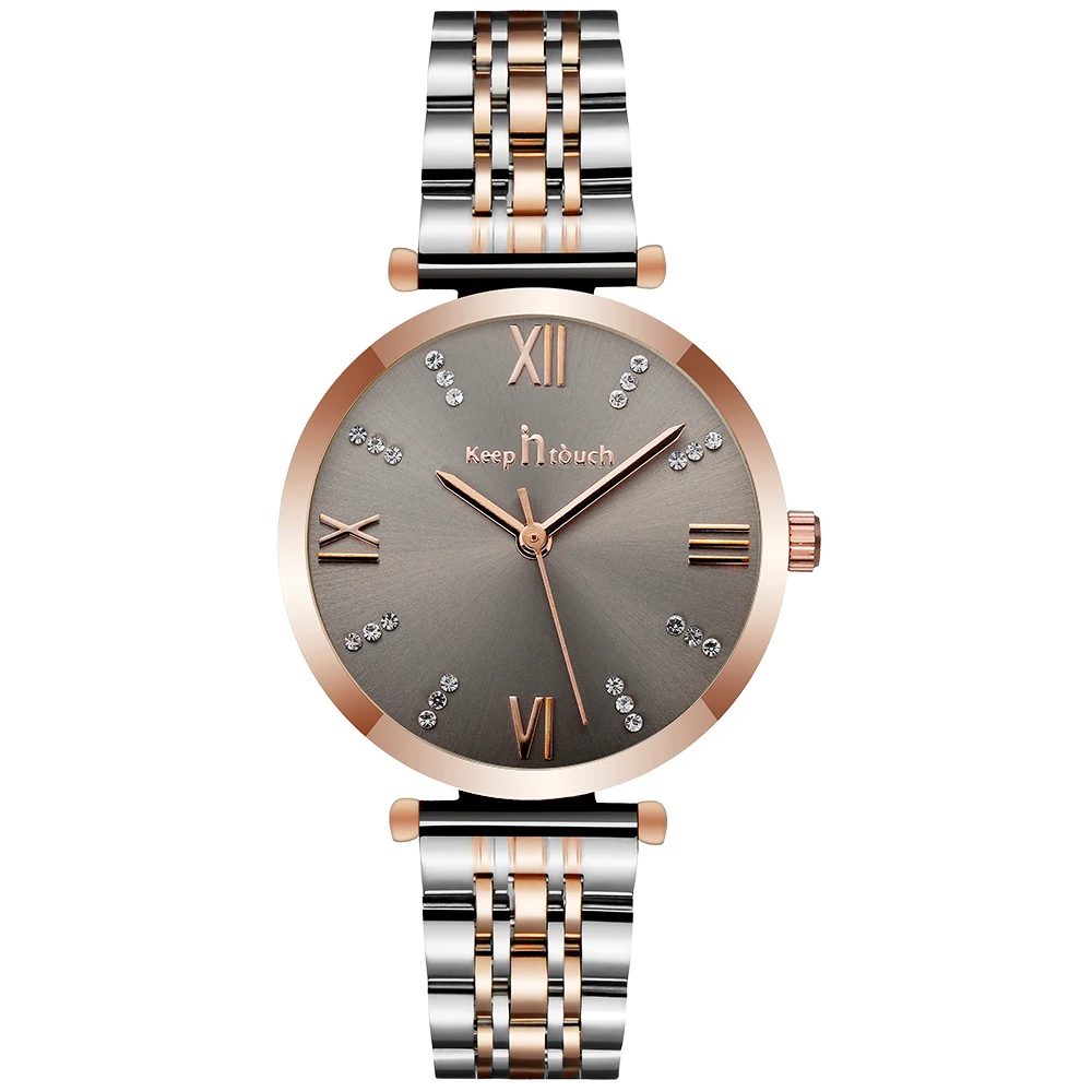 

2020 New Fashion Luxury Women Watch Stainless Steel Band Waterproof Quartz Ladies Watches