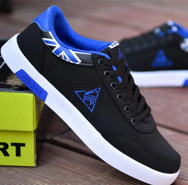 

shoes men Best Selling New Canvas Korean Men's Casual Sport Shoes Men, As the picture show