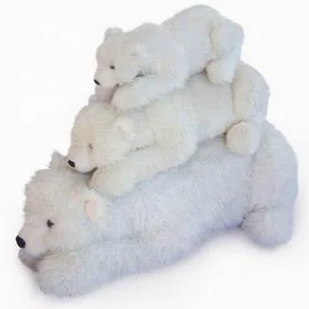 life size polar bear stuffed animal