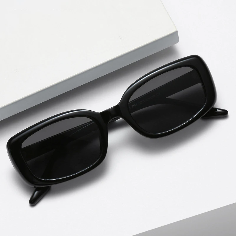 

2021 Square Sun Glasses Shades fashion retro small frame rectangular sunglasses Polarized women