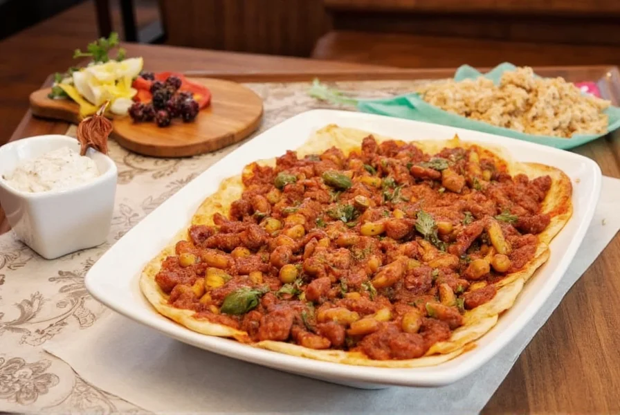 Traditional Persian bakery display case showing various saffron-infused pastries and breads
