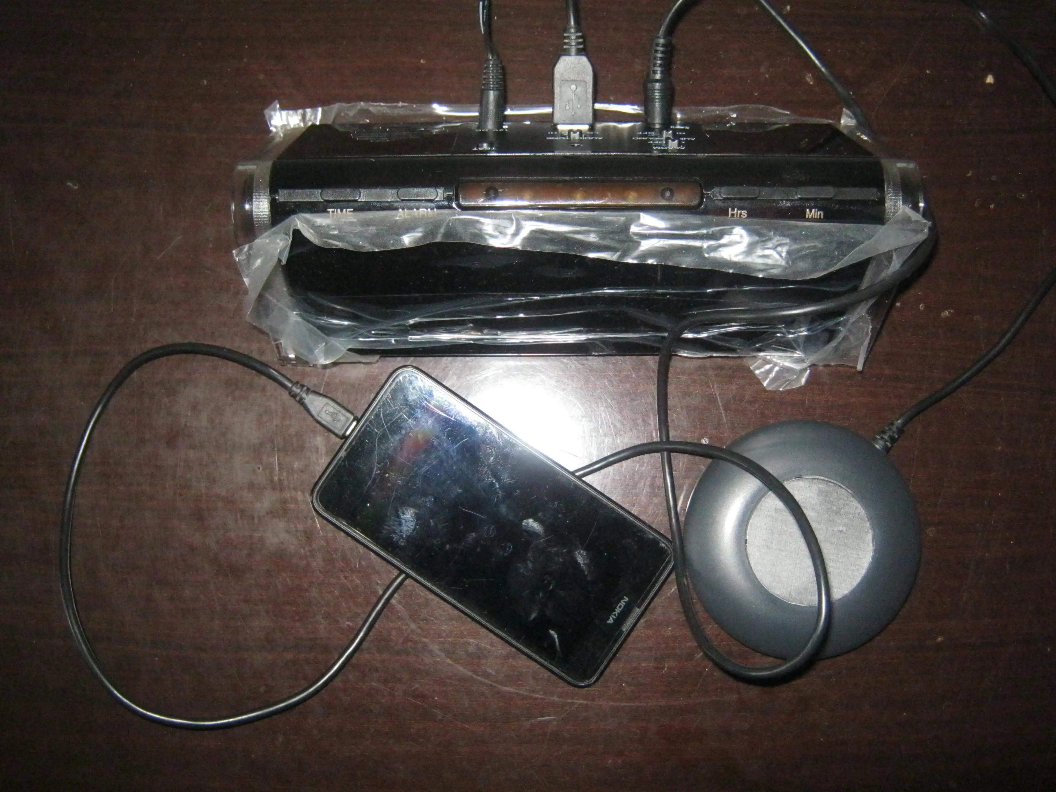 
Vibrating alarm clock with Bed Shaker/Big LED Alarm Clock 