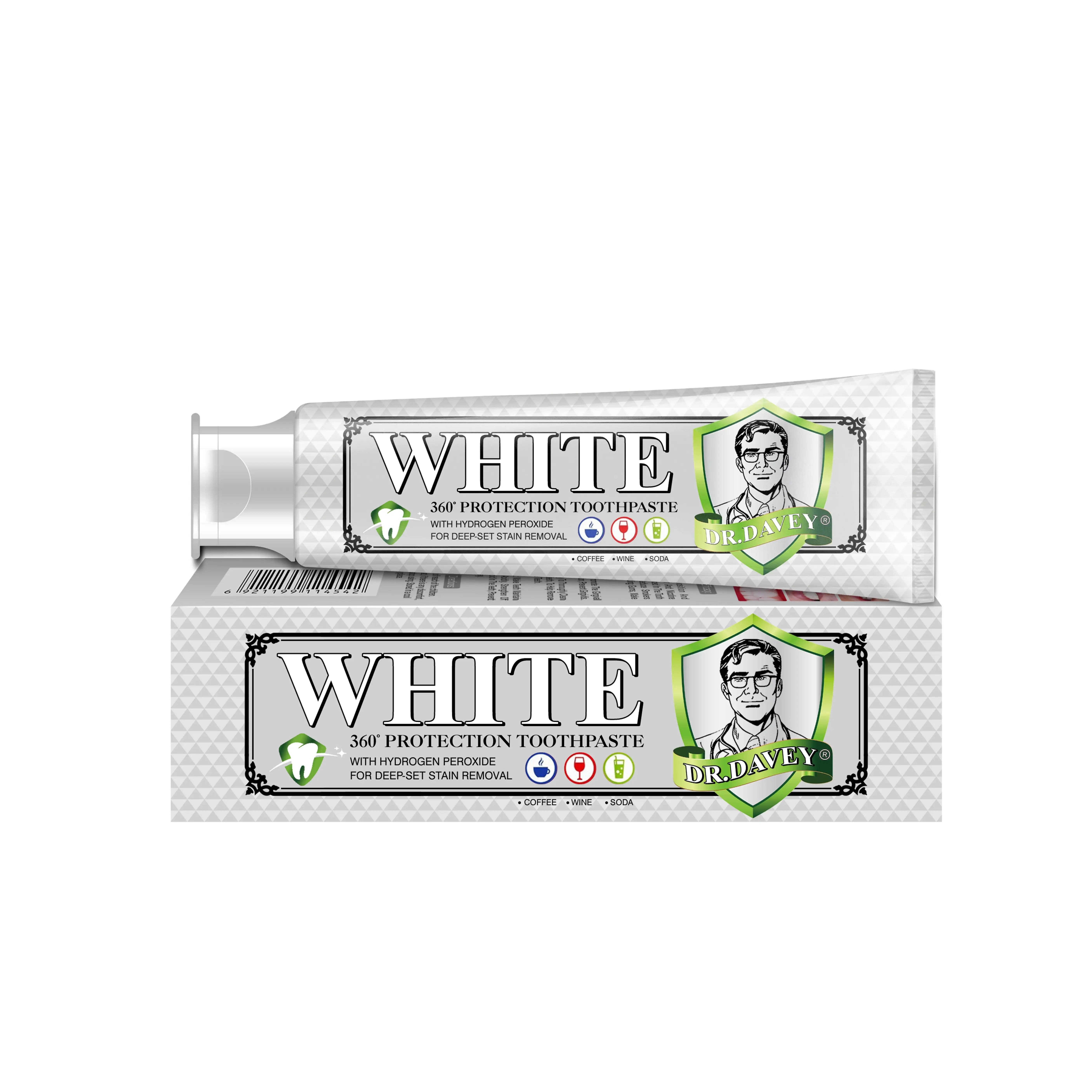 

DR.DAVEY Toothpaste - Great Tasting Freshing Your Breath Whiten Your Teeth Private Label acceptable