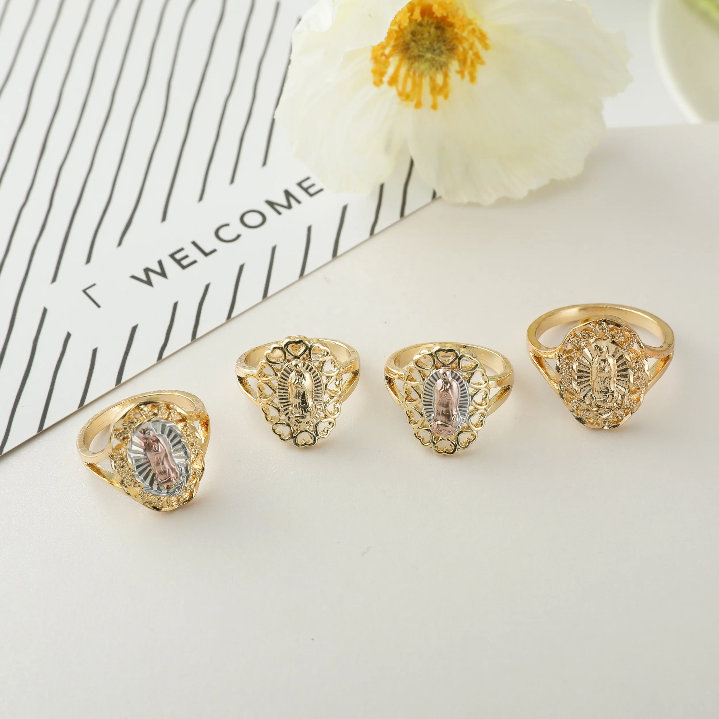 

Latest fashion popular the virgin ring oval love