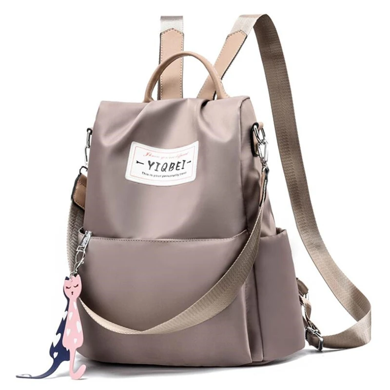 

2020 new travel waterproof ladies fashion backpack for college girls