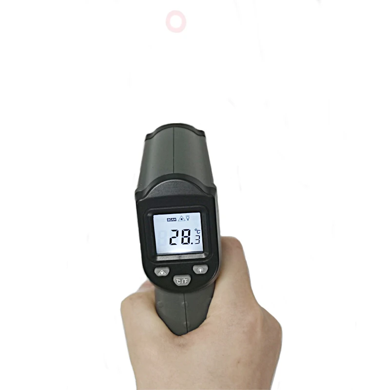 
Temperature Instruments Digital Infrared Thermometer 50~550 degree Single laser Hand-held Non Contact Thermometer 