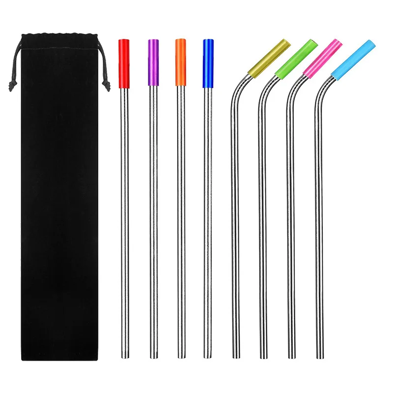 

Eco Friendly Customized 18/10 Stainless Reusable Stainless Steel Straw