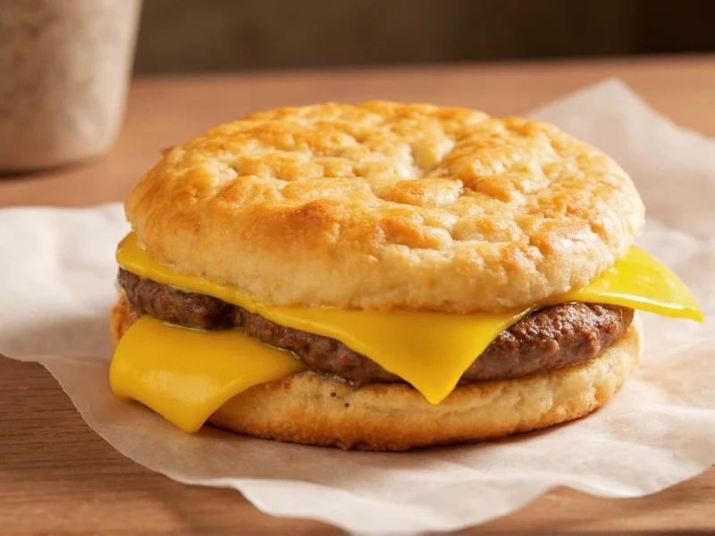 McDonald's Sausage Egg and Cheese Biscuit: 480 Calories
