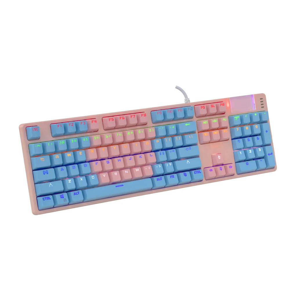 turquoise gaming keyboard