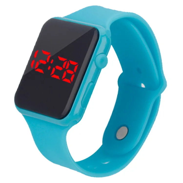 

Promotional Gift Silicone Children Watches Luminous Led Light Kids Boys Watches