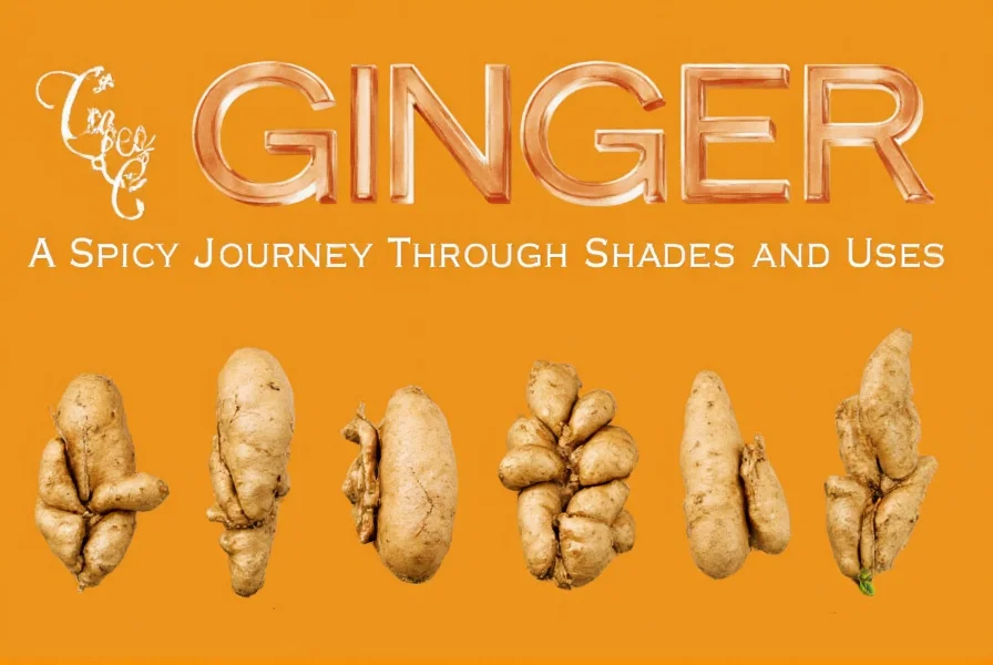 Pale yellow ginger