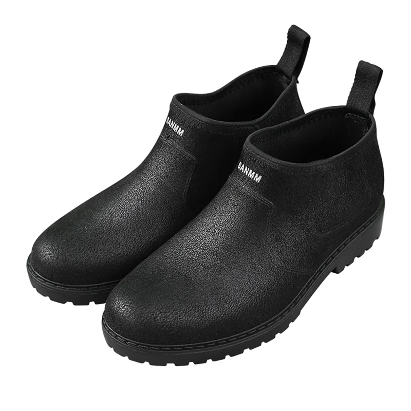 

Fashion Low-tube Adult Rain Boots Non-slip Overshoes Kitchen Chef Car Fishing Wash Water Shoes Water Boots