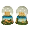 custom design polyresin souvenirs snow globe, resin crafts souverirs bola de nieve.