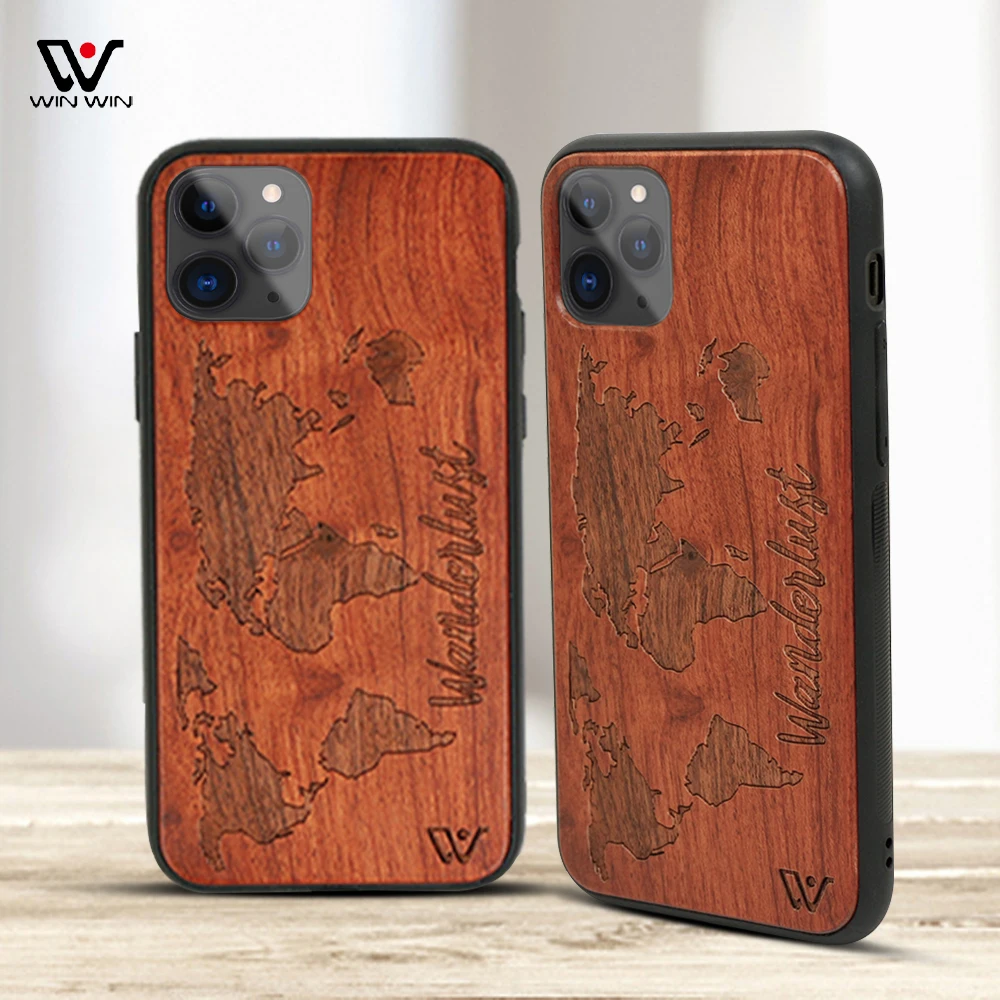 

Custom Design Carving DIY Wood Cell Phone Case For Apple Iphone 13 Cover