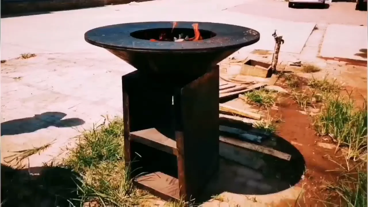 Fire Pits Fire Pit/fire Basket/square Large Fireplace Camping Stainless