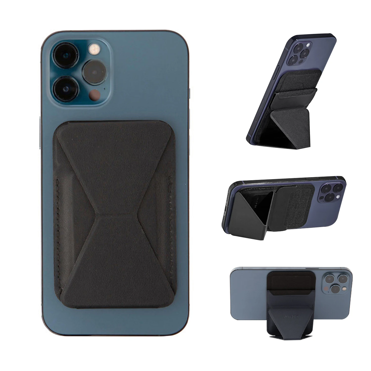 

RFID Phone Wallet Magnetic Cell Phone Card Holder For Phone 12 13