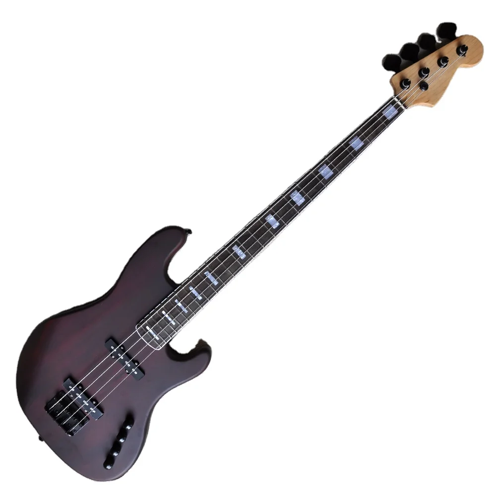 

Factory Direct Sale Four String Custom Guitar Musical Instrument Electric Guitar Bass Suitable For Beginners, Customize
