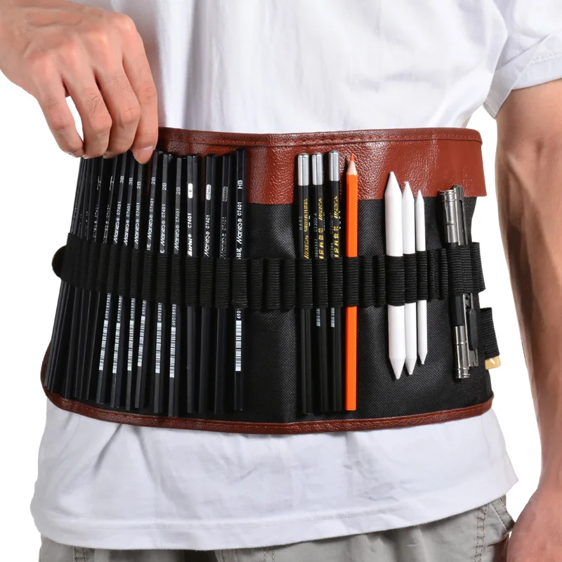 
Amazon Hot sell Sketching Drawing Kit For Painter School Students Art Supplies Pencil Set Wood Pencil Pencil Bags 