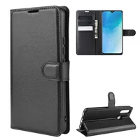 

9 Colors Litchi PU Card Holder Wallet Flip Leather Case For VIVO U3/Y5S/Y19