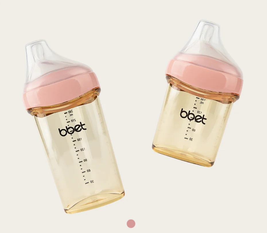 

Babies Milk Bottle PPSU Eco Friendly 150ml 240ml Food Grade Supplies BPA Free Custom LogoSilicone Nipple Infant Feeding Bottles