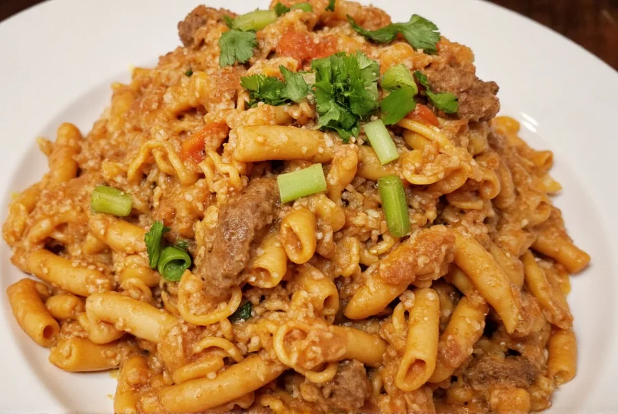 Family enjoying Cajun Jambalaya Pasta together